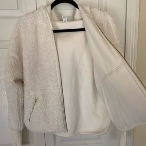 Athleta NWT reversible Sherpa jacket